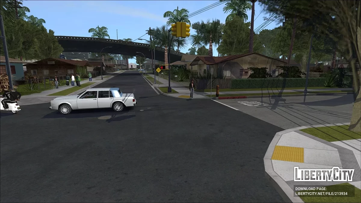 Дороги Лос-Сантоса v1.5 - ПЕРЕЗАГРУЖЕНО / GTA San Andreas