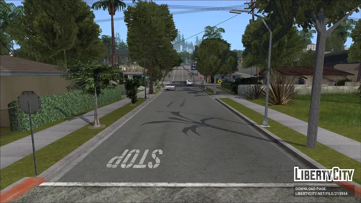 Дороги Лос-Сантоса v1.5 - ПЕРЕЗАГРУЖЕНО / GTA San Andreas