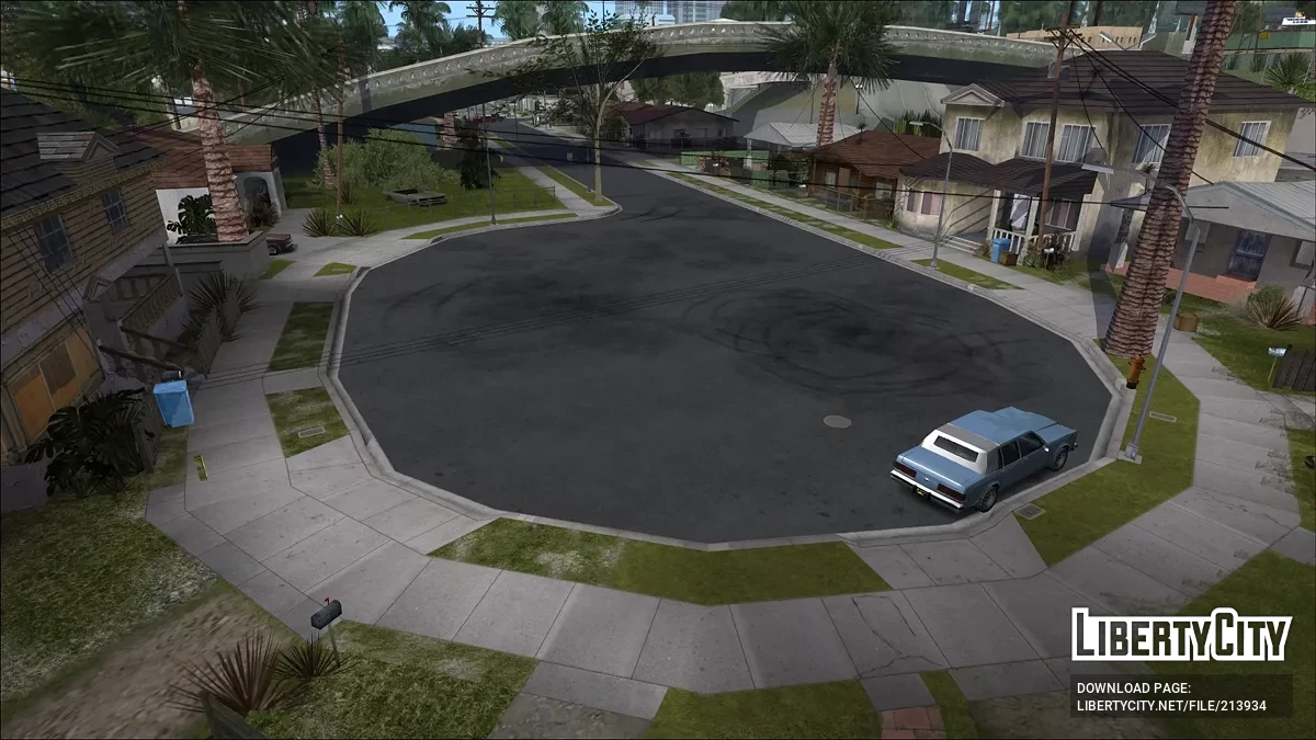 Дороги Лос-Сантоса v1.5 - ПЕРЕЗАГРУЖЕНО / GTA San Andreas