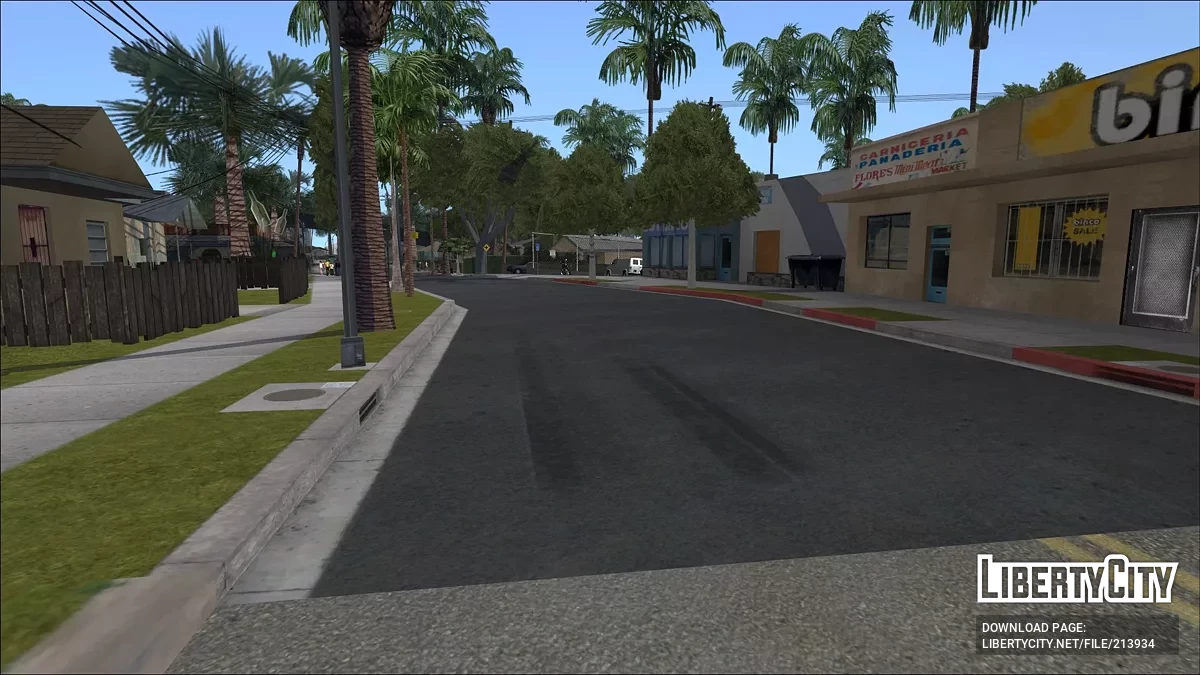 Дороги Лос-Сантоса v1.5 - ПЕРЕЗАГРУЖЕНО / GTA San Andreas