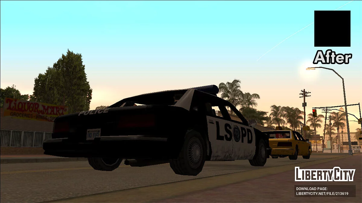 [SA] Нейтральный цвет отражений на автомобилях / GTA San Andreas