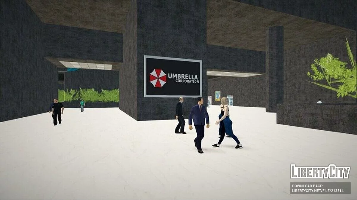 Umbrella Corp Building / GTA San Andreas