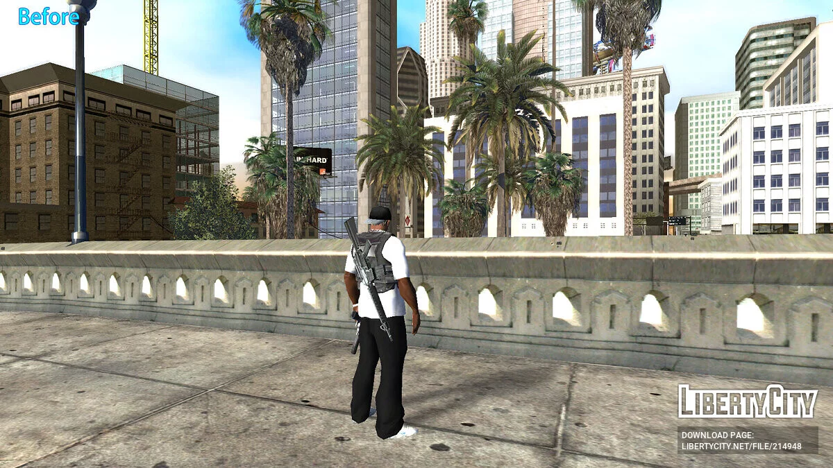 BSOR - Мод на растительность c Динамическим Освещением / GTA San Andreas