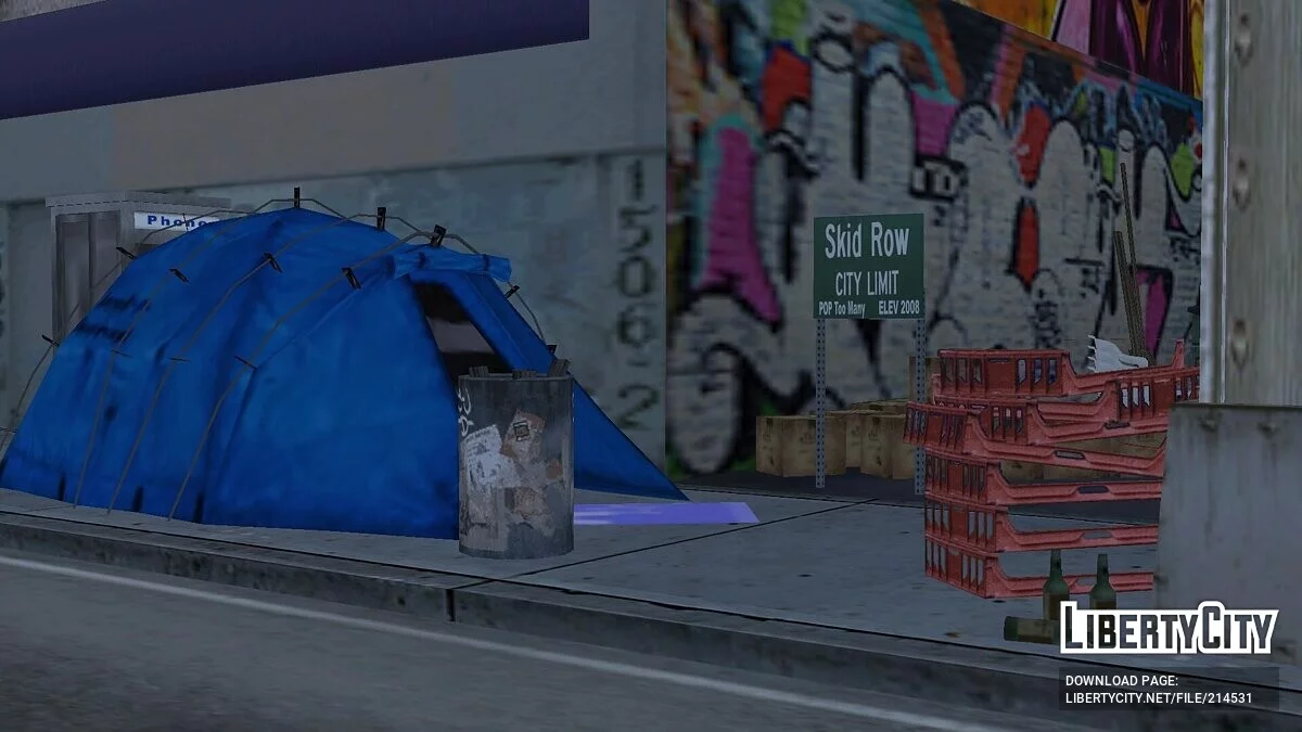 Чайнатаун, Маленький Токио и Скид Роу / GTA San Andreas