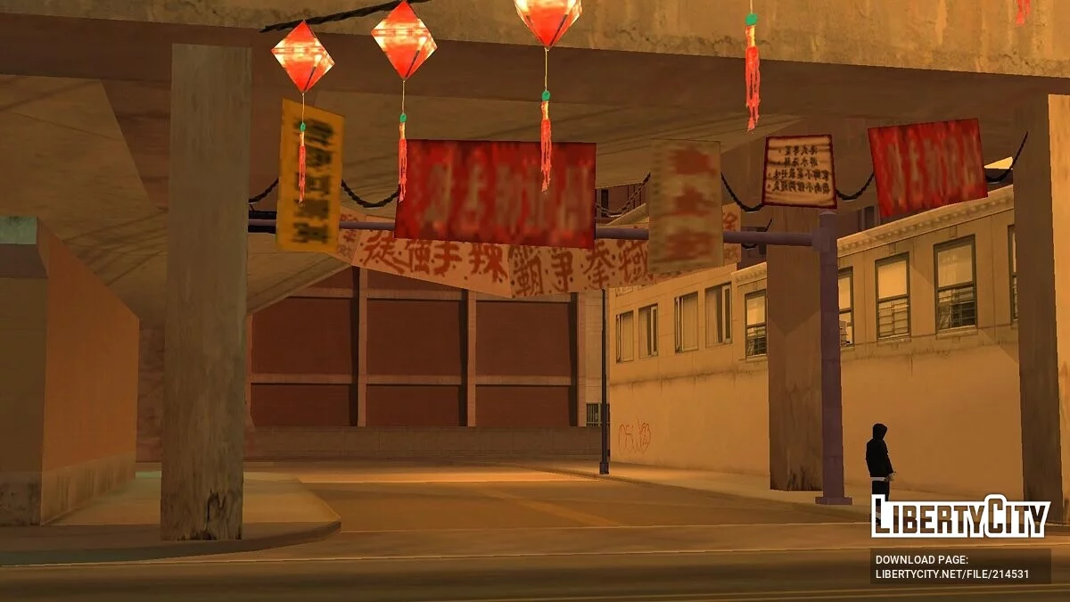 Чайнатаун, Маленький Токио и Скид Роу / GTA San Andreas