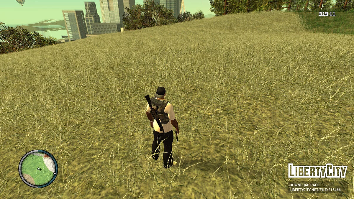 Обновлённая текстура травы / GTA San Andreas