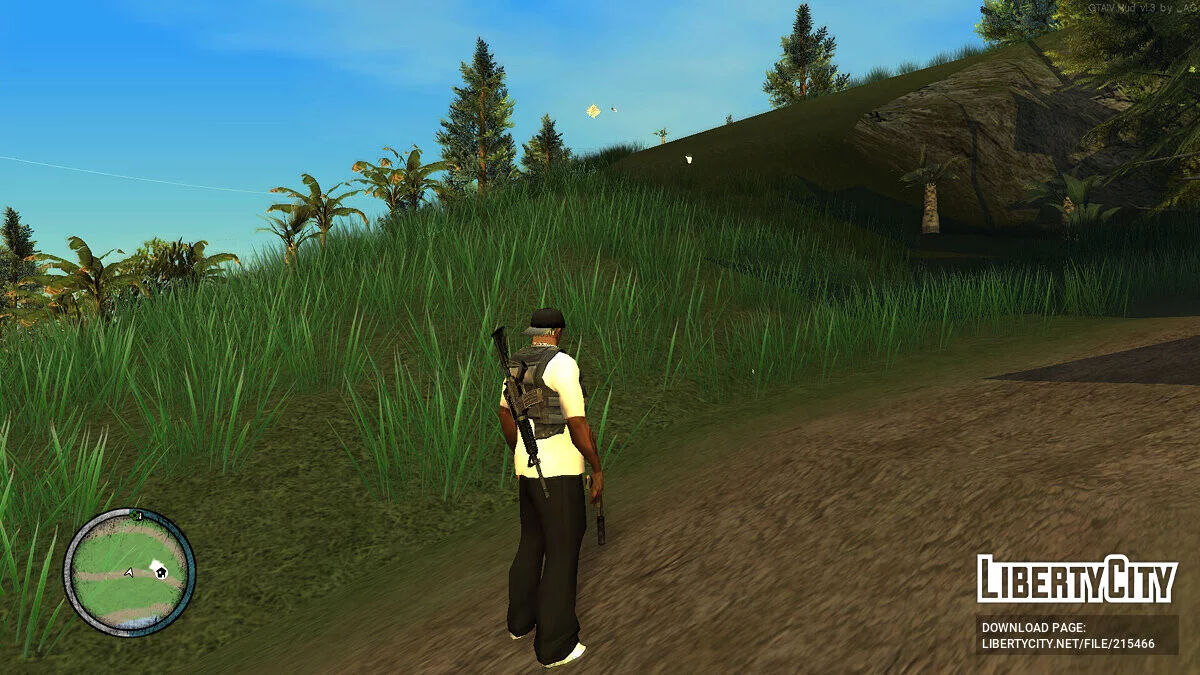 Обновлённая текстура травы / GTA San Andreas