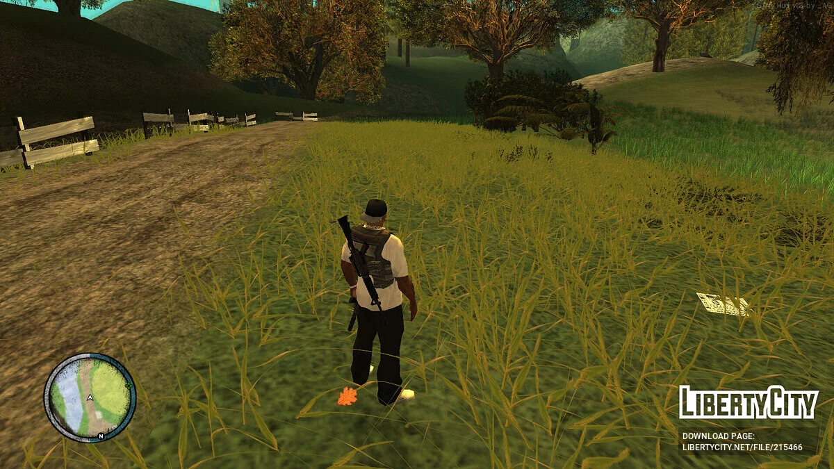 Обновлённая текстура травы / GTA San Andreas