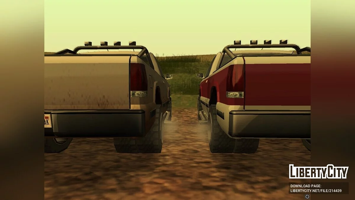 Новая реалистичная грязь для улучшенных транспортных средств / GTA San Andreas
