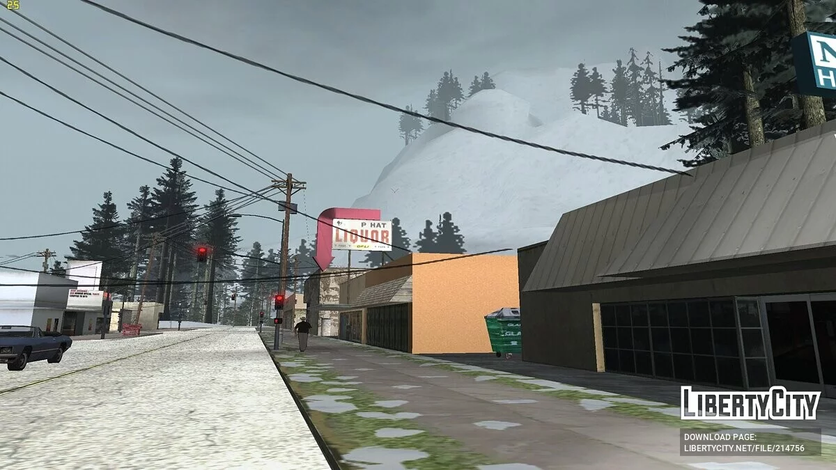 Тундра в сельской местности / GTA San Andreas