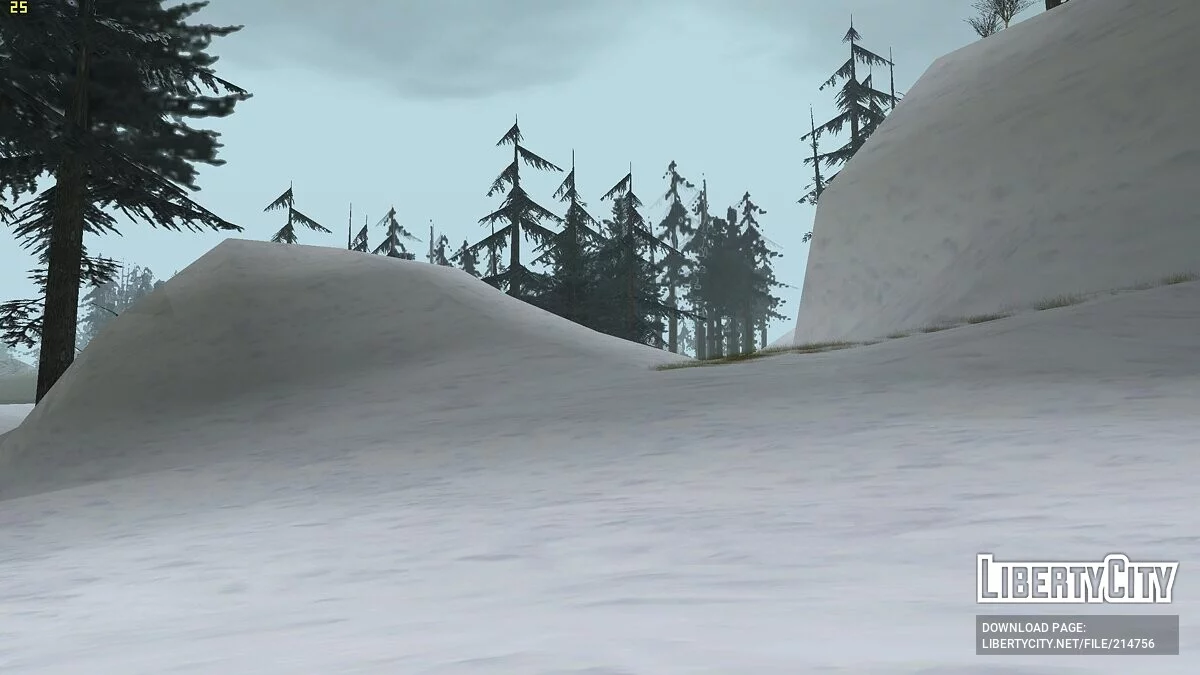 Тундра в сельской местности / GTA San Andreas