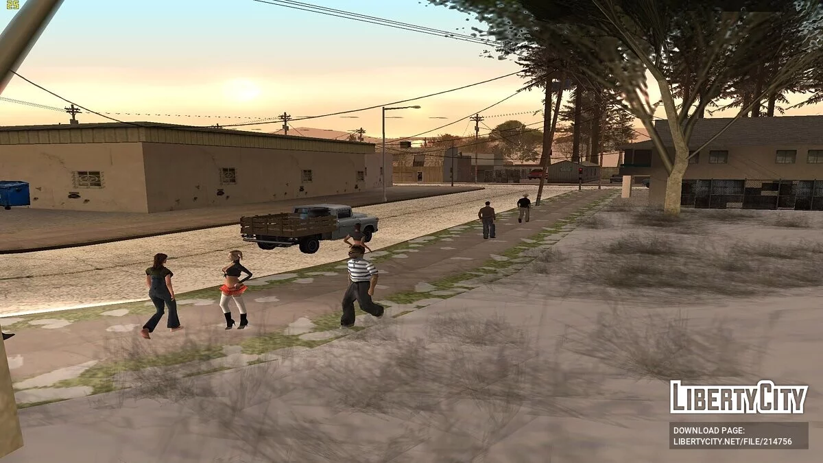 Тундра в сельской местности / GTA San Andreas
