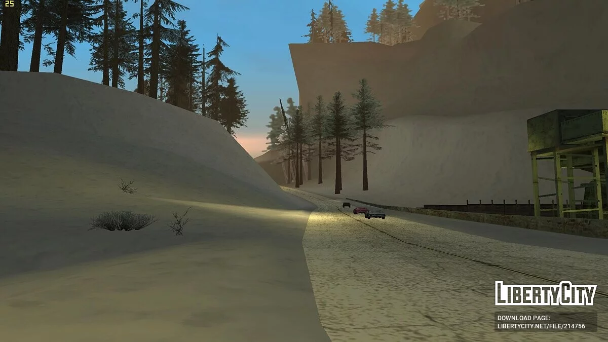 Тундра в сельской местности / GTA San Andreas