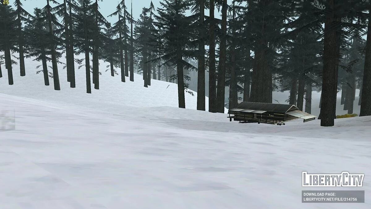 Тундра в сельской местности / GTA San Andreas