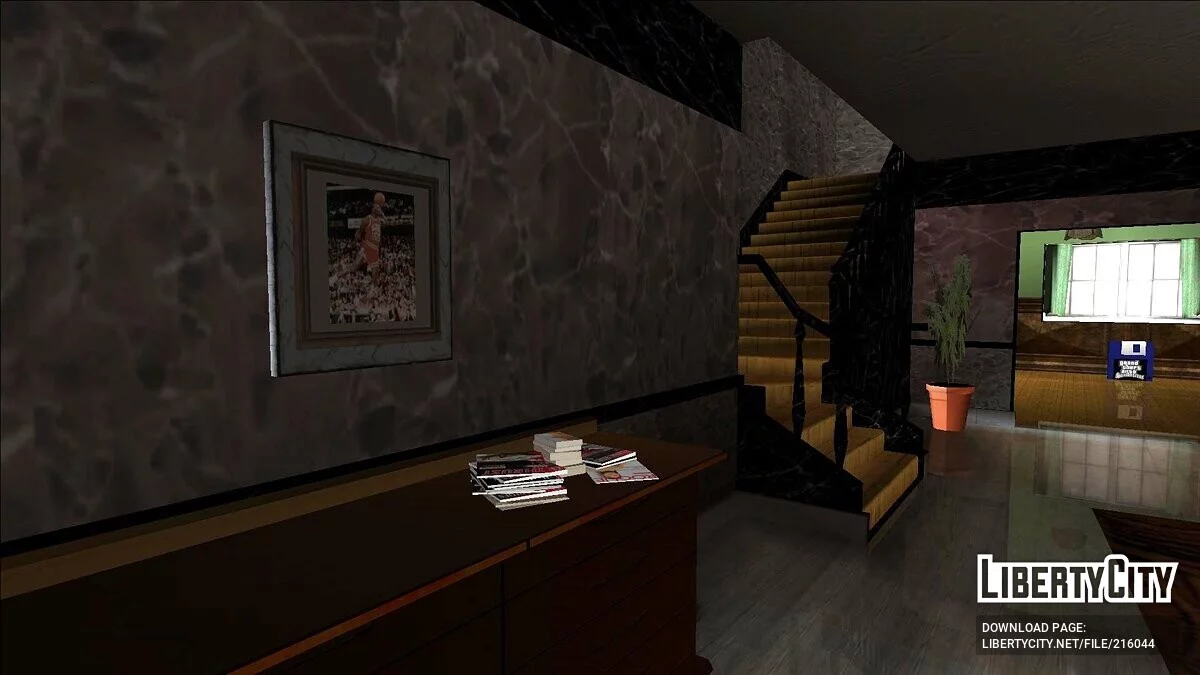 Гангстерский интерьер дома CJ / GTA San Andreas