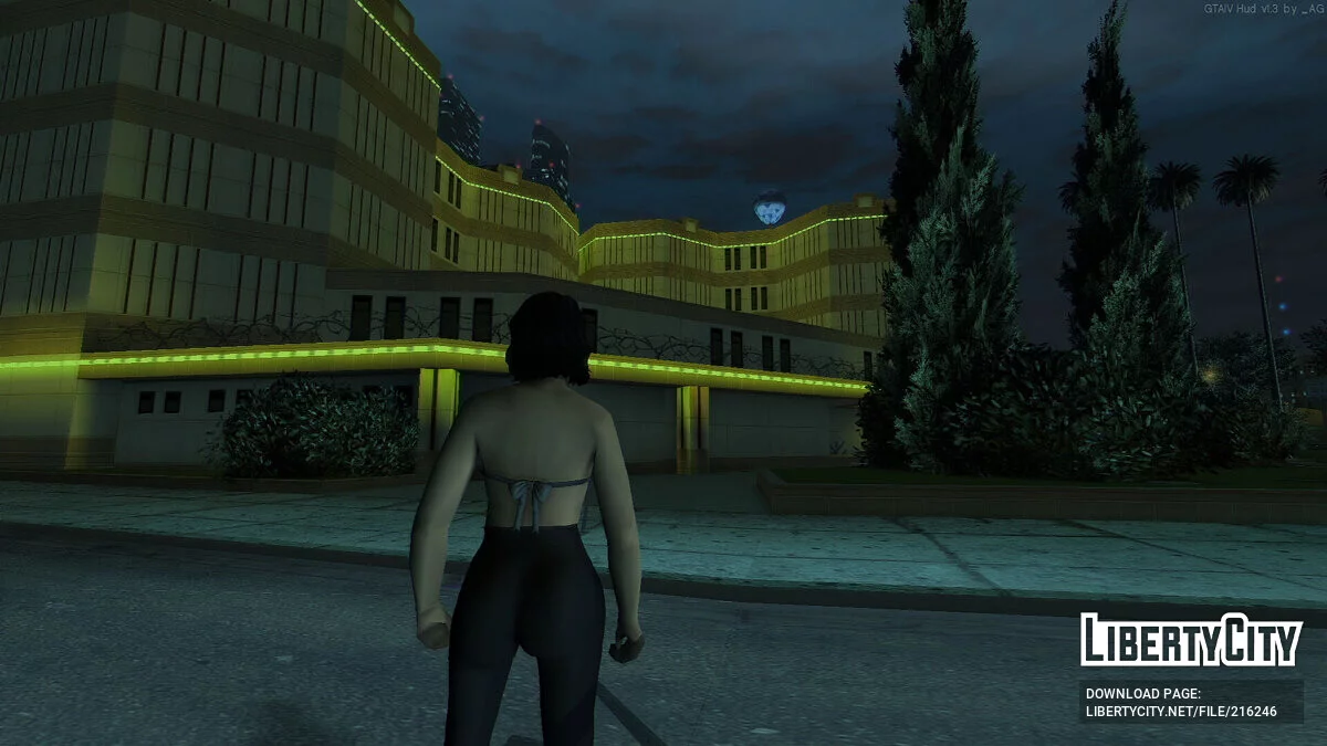 Неоновые здания / GTA San Andreas