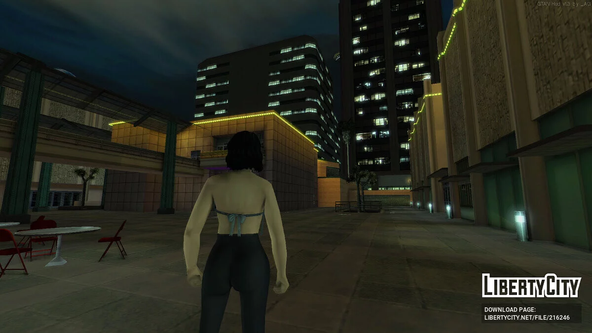 Неоновые здания / GTA San Andreas