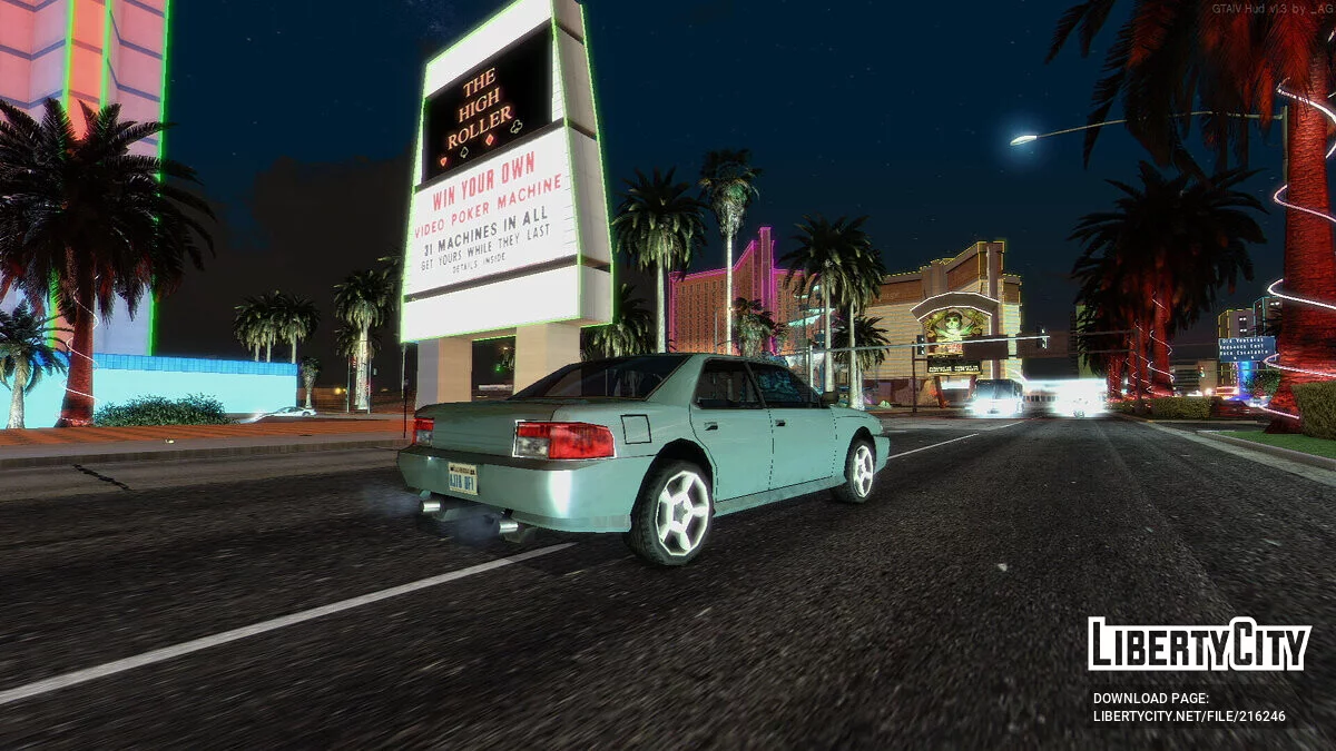 Неоновые здания / GTA San Andreas