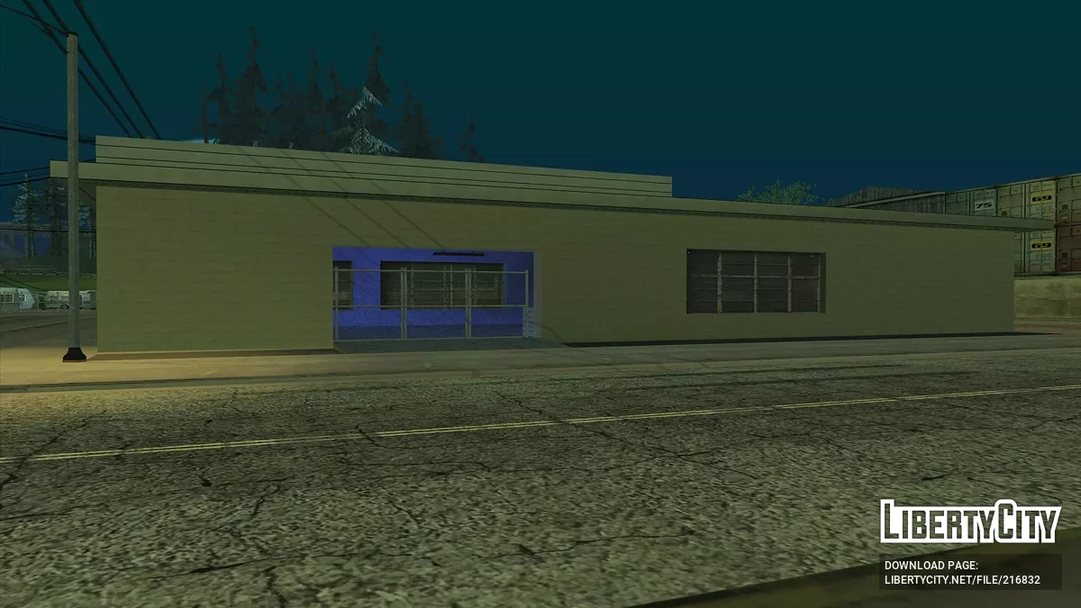Отремонтированный грузовой терминал / GTA San Andreas