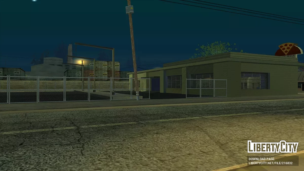 Отремонтированный грузовой терминал / GTA San Andreas