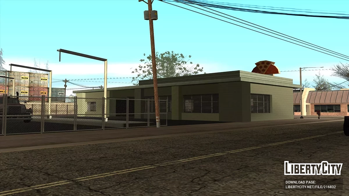 Отремонтированный грузовой терминал / GTA San Andreas