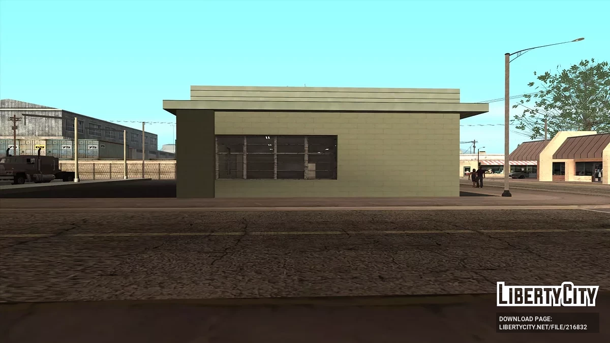 Отремонтированный грузовой терминал / GTA San Andreas