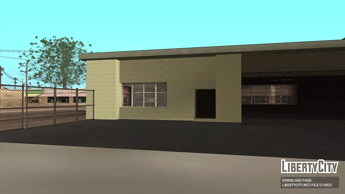 Отремонтированный грузовой терминал / GTA San Andreas