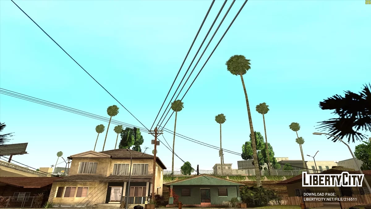 HQ Текстуры из GTA 5 - Большой Ретекстур Штата / GTA San Andreas