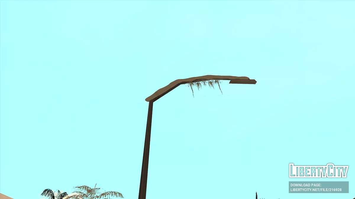 Зимний пак объектов в HD / GTA San Andreas
