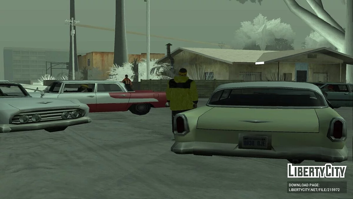 Зимние скины Вагосов / GTA San Andreas