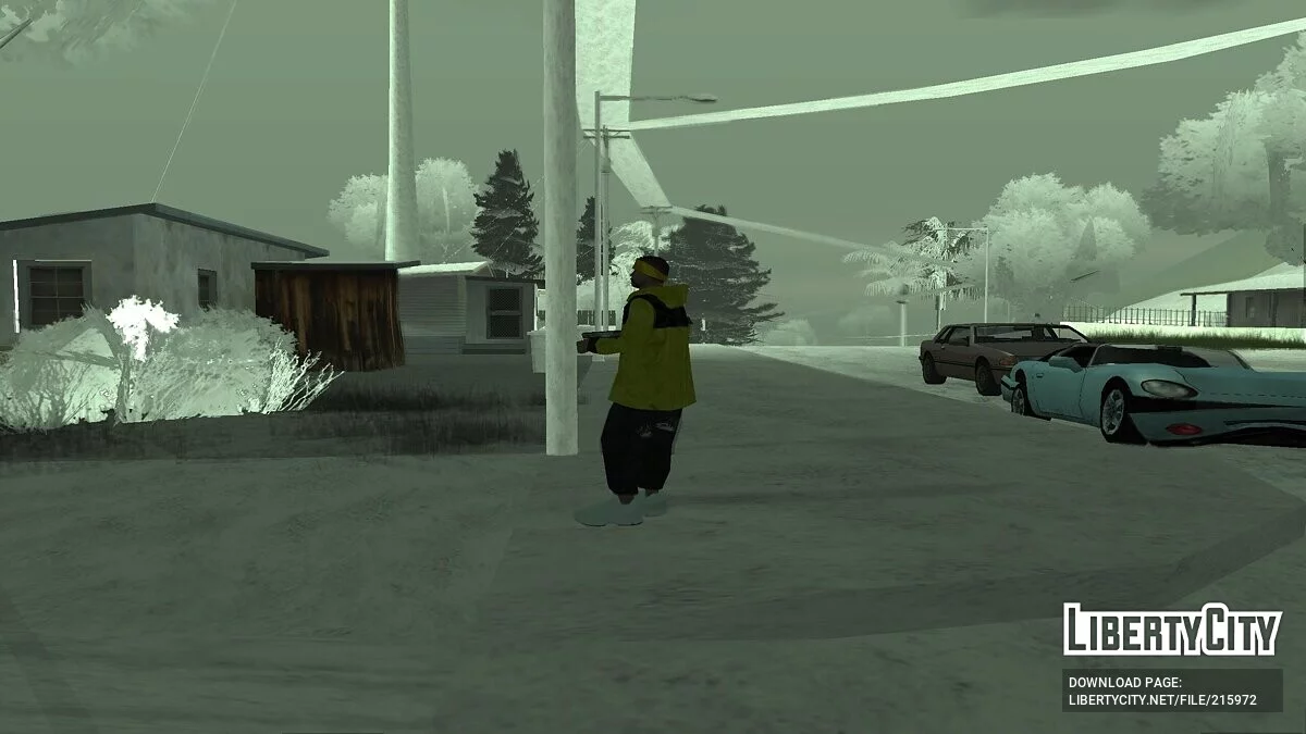 Зимние скины Вагосов / GTA San Andreas