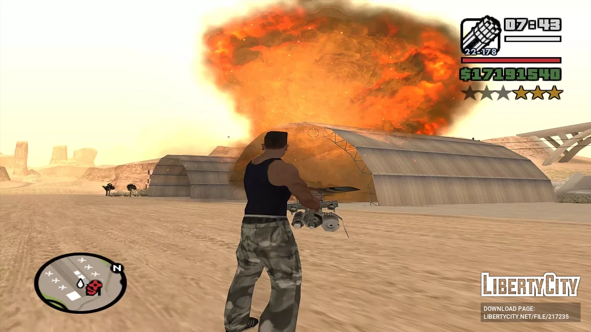 HQ Эффекты - Overdose Effects v1.6 / GTA San Andreas