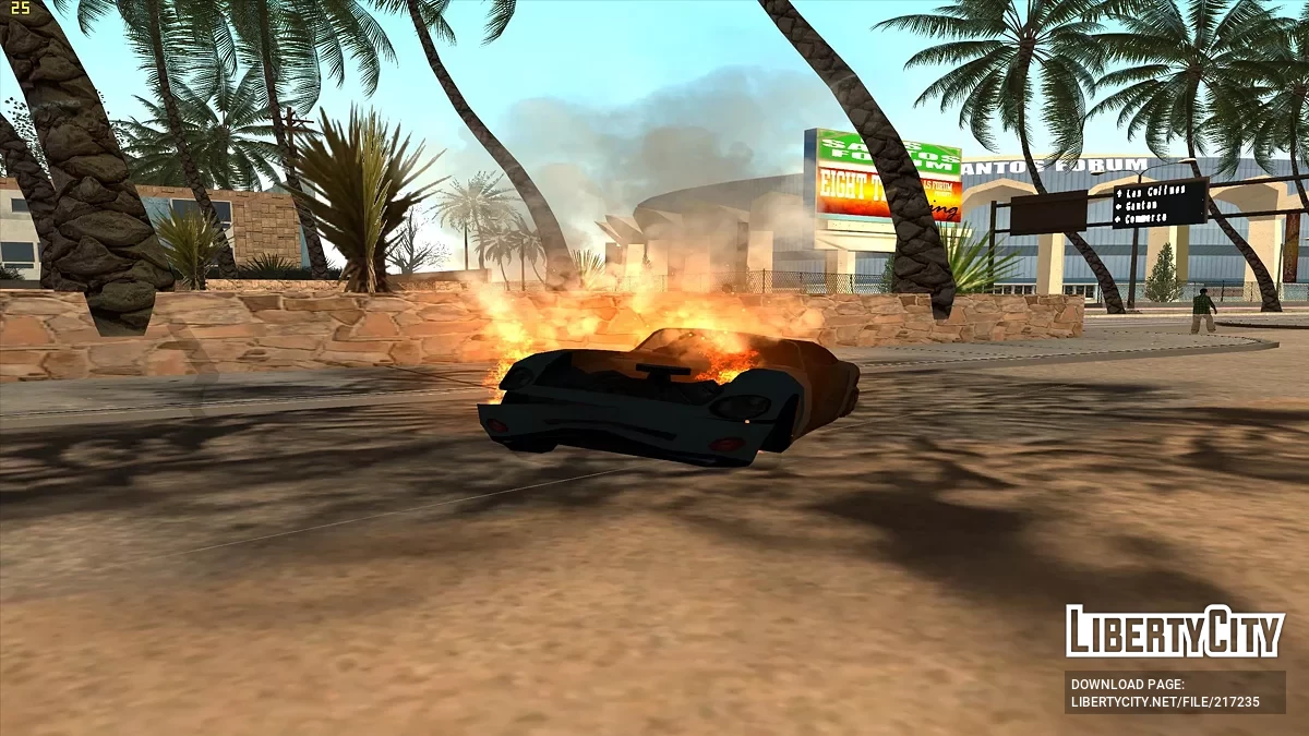 HQ Эффекты - Overdose Effects v1.6 / GTA San Andreas