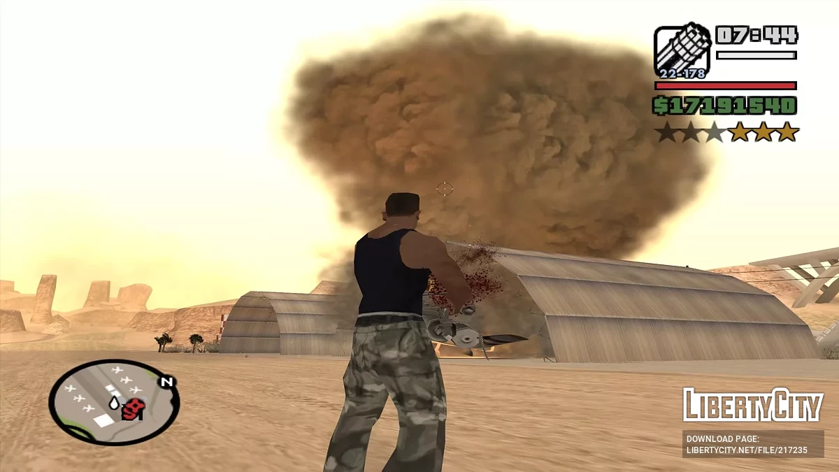 HQ Эффекты - Overdose Effects v1.6 / GTA San Andreas