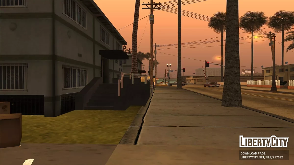 Новые дома в гетто Гантона / GTA San Andreas