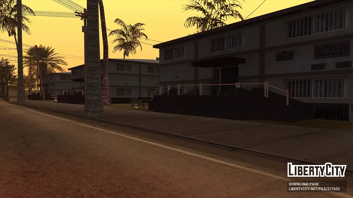 Новые дома в гетто Гантона / GTA San Andreas