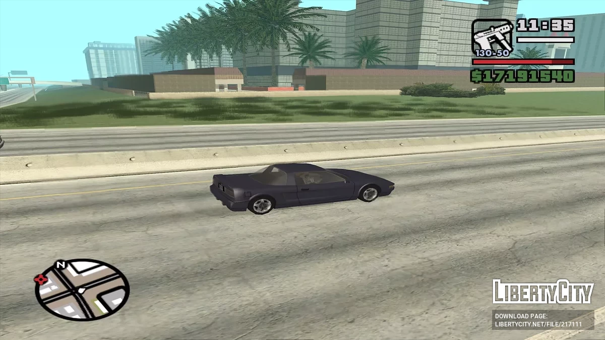 Озеленение в Las-Venturas / GTA San Andreas