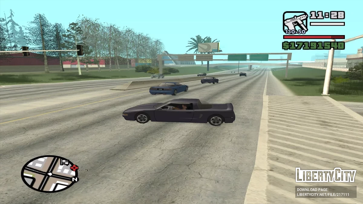 Озеленение в Las-Venturas / GTA San Andreas