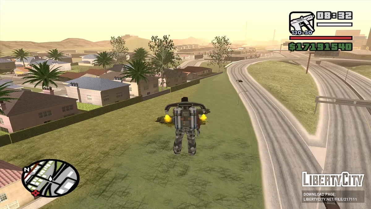 Озеленение в Las-Venturas / GTA San Andreas