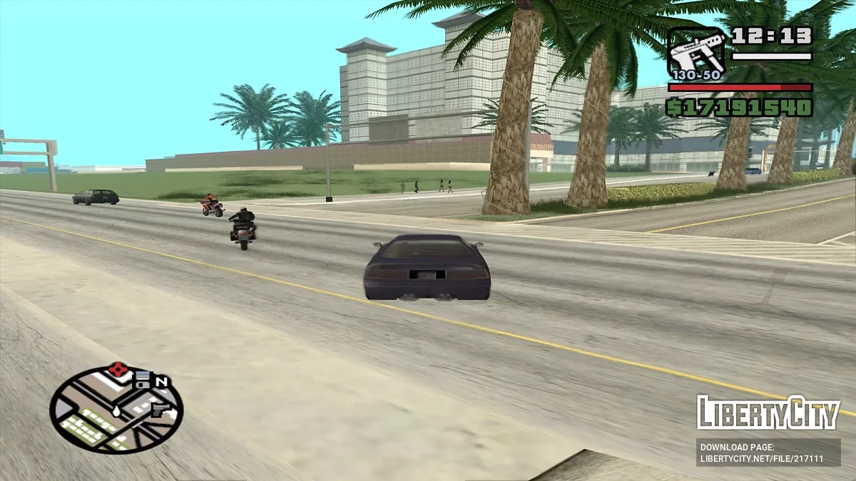 Озеленение в Las-Venturas / GTA San Andreas