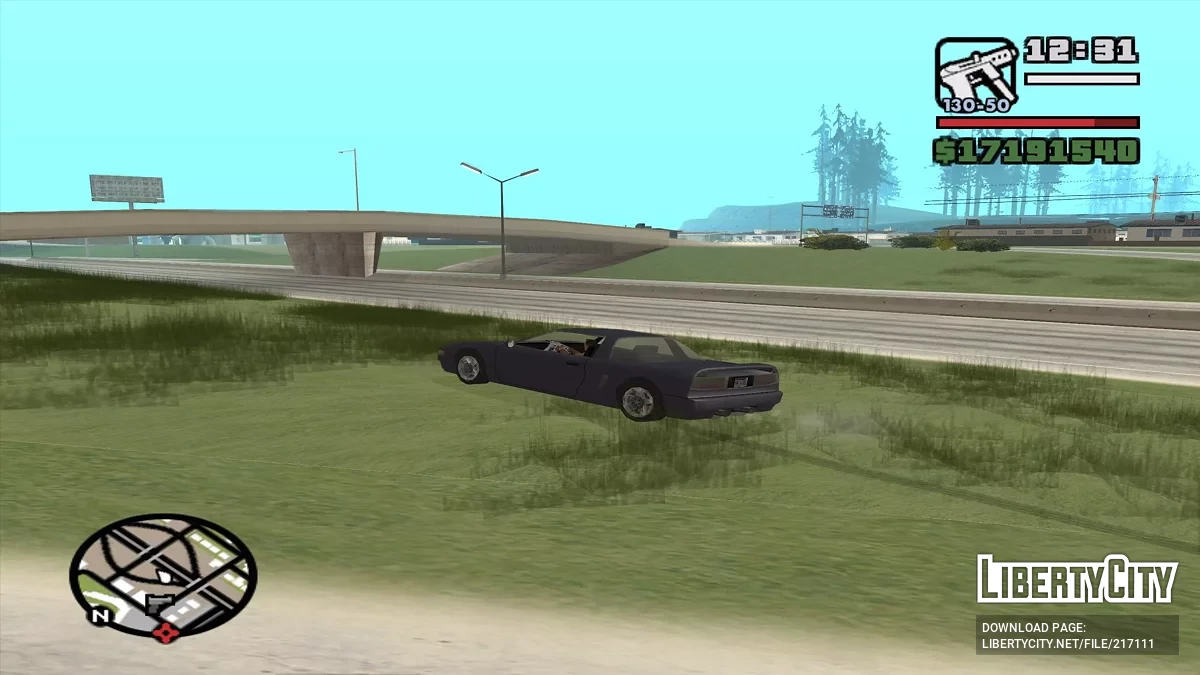 Озеленение в Las-Venturas / GTA San Andreas