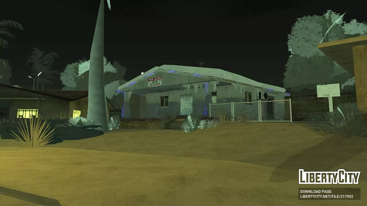 Пак зимних домов / GTA San Andreas