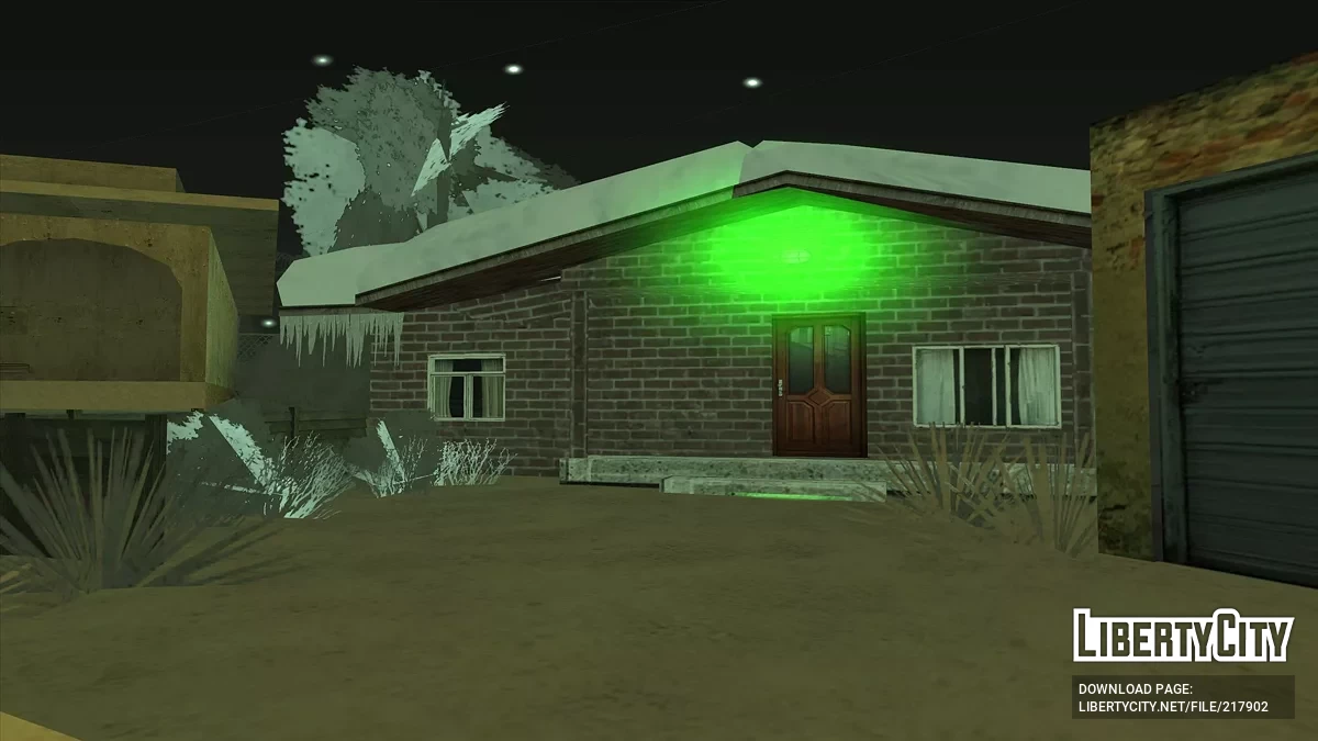 Пак зимних домов / GTA San Andreas