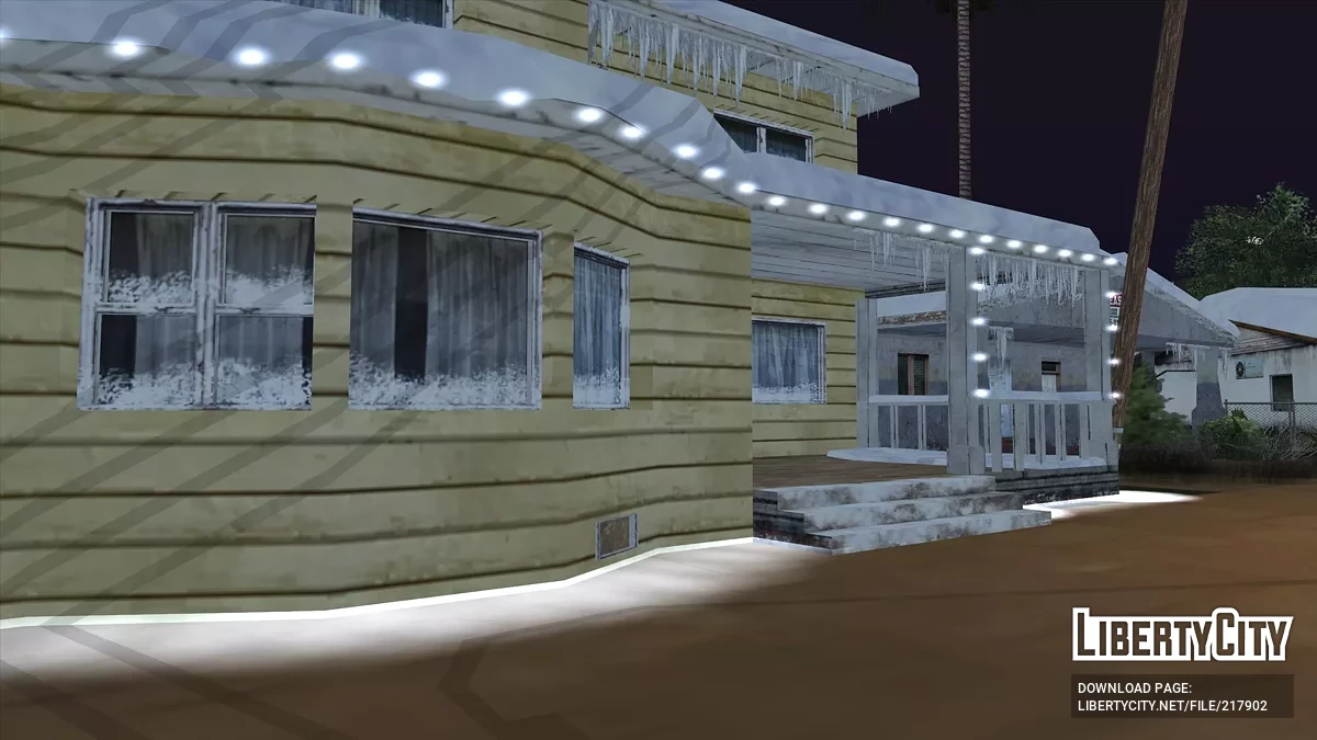 Пак зимних домов / GTA San Andreas