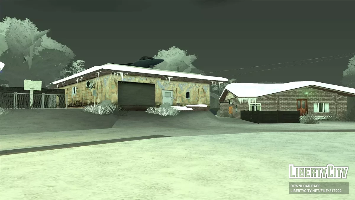 Пак зимних домов / GTA San Andreas