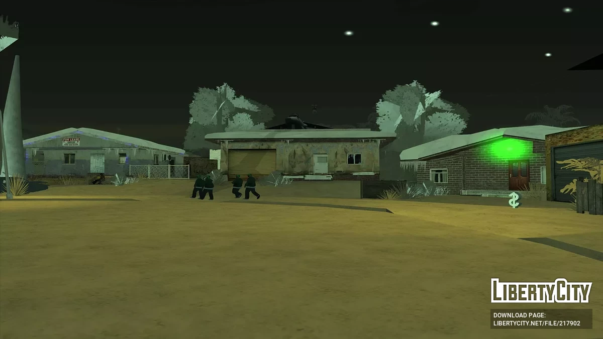 Пак зимних домов / GTA San Andreas
