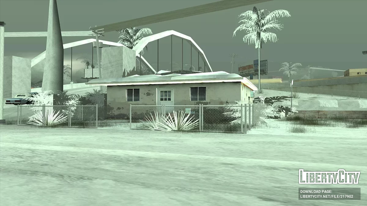 Пак зимних домов / GTA San Andreas
