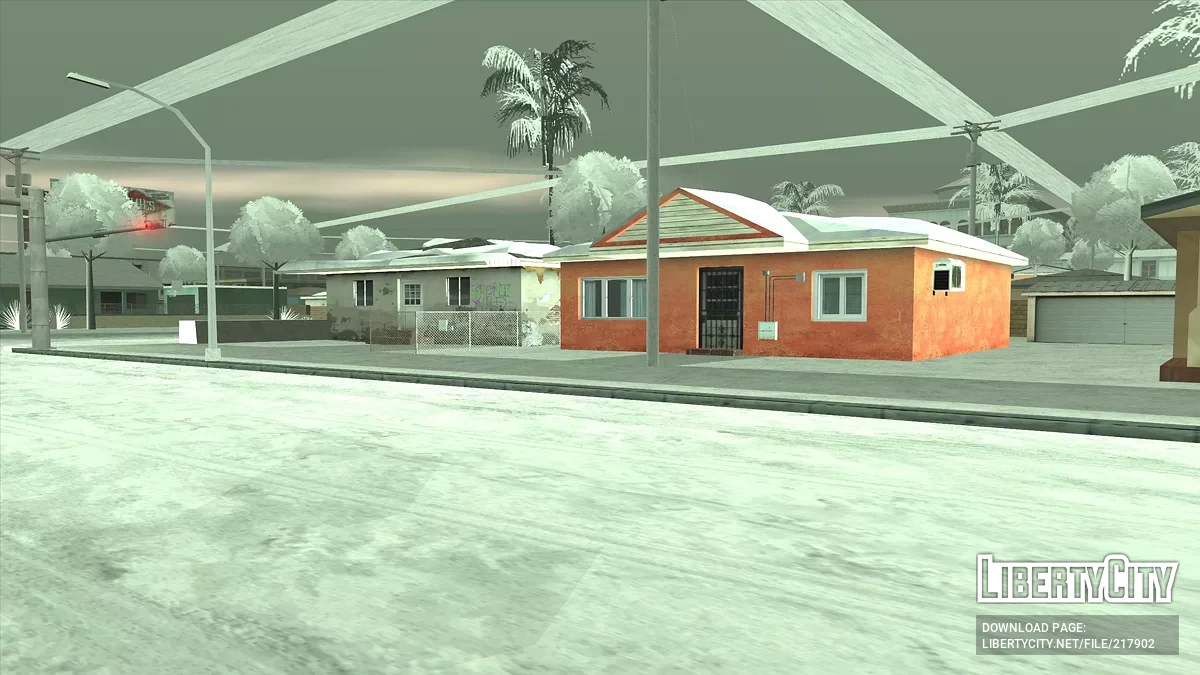 Пак зимних домов / GTA San Andreas