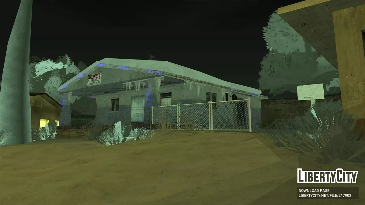 Пак зимних домов / GTA San Andreas