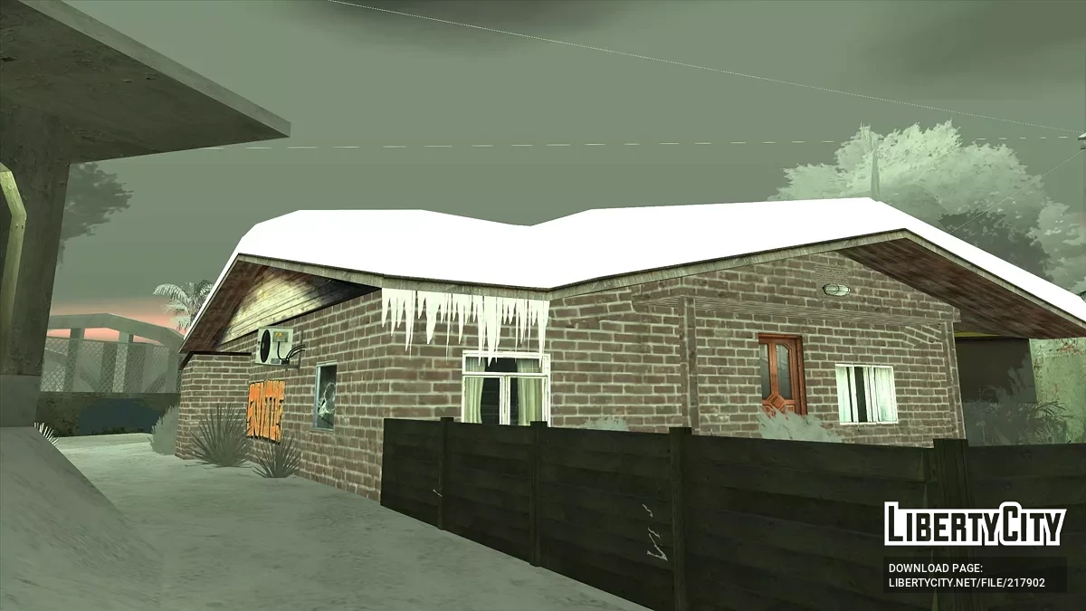 Пак зимних домов / GTA San Andreas